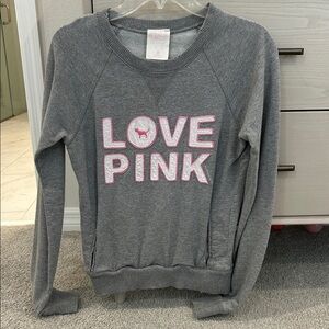 Vintage Victoria’s Secret Love Pink Sweatshirt